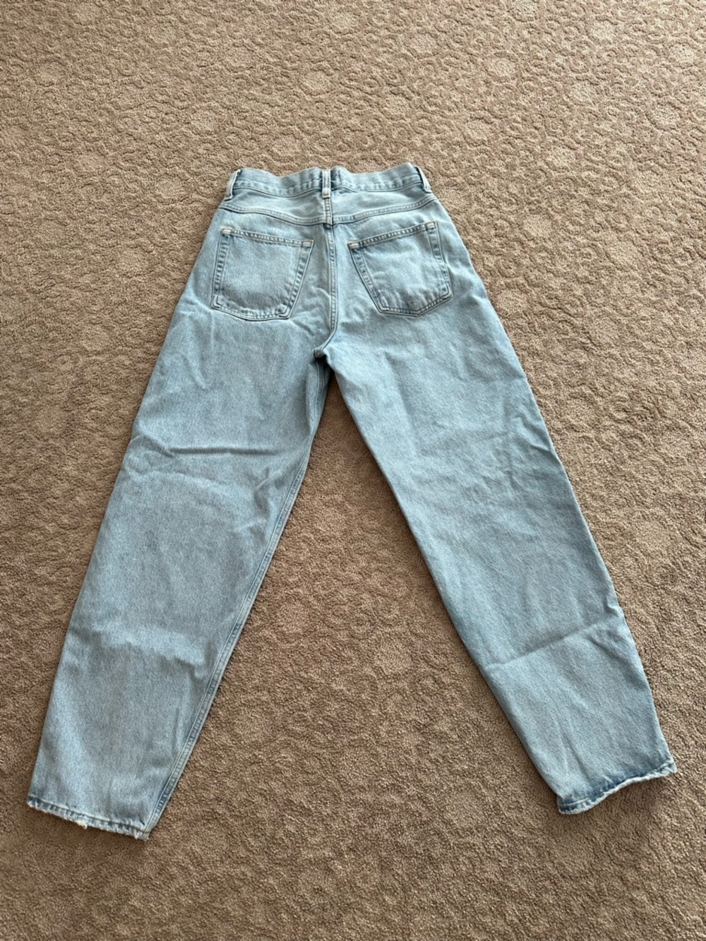 Agolde Light Wash Boyfriend Barrel Jeans
Tapered Baggy High Rise Revolve 27 - Picture 2 of 10
